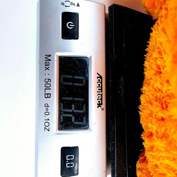 Build A Bear Orange Pumpkin Bear Glow Light Up Halloween 17” Plush WORKING - Picture 13 of 13